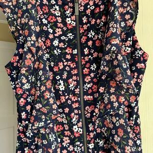 Michael Kors dress ruffle bodice and hem.
